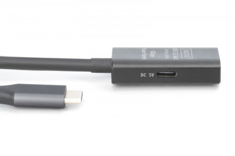 Kabel przedłużający aktywny USB-C - USB-C, USB 3.2 Gen1, 5Gbps, 5m Digitus