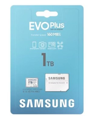 Karta microSD EVO Plus MB-MC1T0SA/EU + Adapter Samsung