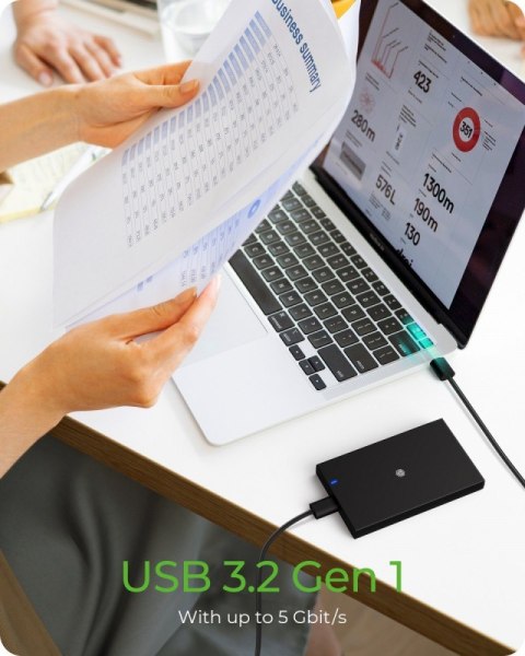 Obudowa IB-200T-C3 2,5 SATA USB 3.2 Gen.1 IcyBox