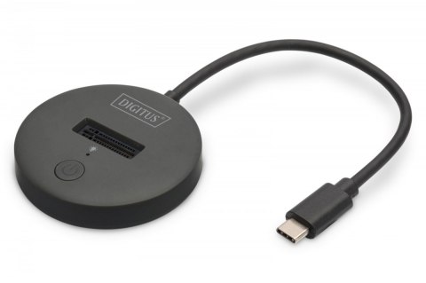 Stacja dokująca do SSD M.2 NVMe/SATA USB-C 3.2 Gen2 10Gbps maks. 4 TB, czarna Digitus