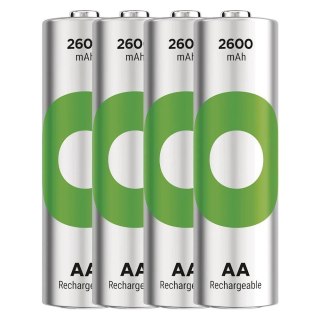 Akumulatorki R6/AA Ni-MH 2600mAh blister 4szt. GP RECYKO GP Battery