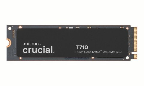 Dysk SSD T710 4TB M.2 NVMe 2280 PCIe 5.0 14500/13800 radiator Crucial