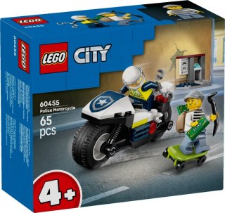 Klocki City 60455 Pościg na motocyklu policyjnym LEGO