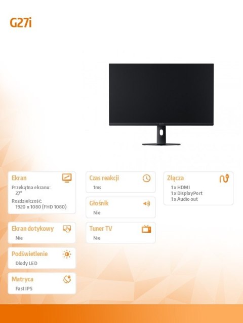 Monitor gamingowy G27i 2026 OM4FF-EU XIAOMI