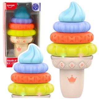 Muzyczny Lód Zabawka Edukacyjna Dla Malucha Światła Dźwięki LEAN Toys