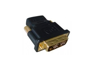 Adapter HDMI(F)->DVI(M) pozłacane końcówki Gembird