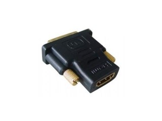 Adapter HDMI(F)->DVI(M) pozłacane końcówki Gembird