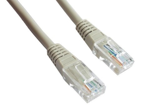 Patch cord kat.5e osłonka zalewana 50M szary Gembird