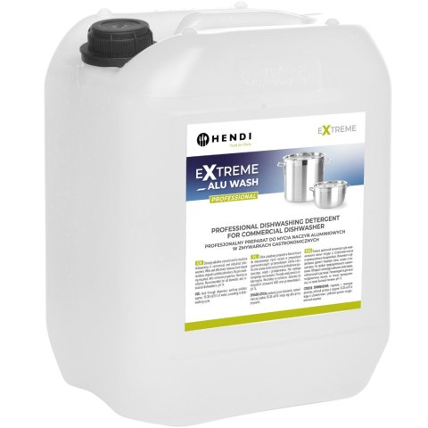 Płyn preparat do mycia naczyń aluminiowych w zmywarkach gastronomicznych 20L - Hendi 699317 Hendi