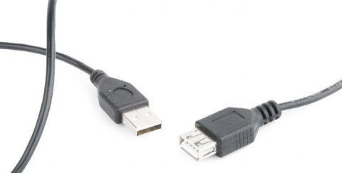 Przedłużacz kabla USB 2.0 AM-AFI 0.75m czarny Gembird