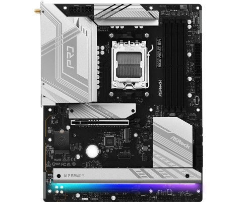 Płyta główna B850 PRO RS WIFI AM5 4DDR5 ATX ASRock