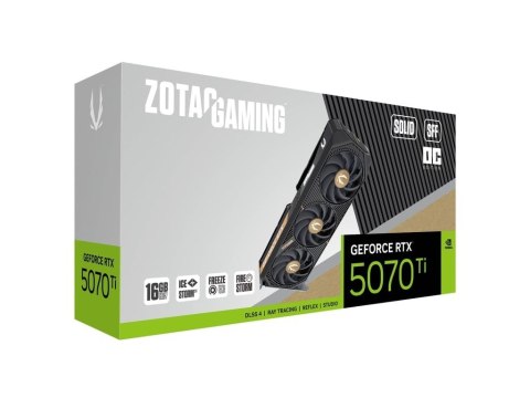 Karta graficzna GeForce RTX 5070 Ti SOLID SFF OC 16GB GDDR7 256bit 3DP/HDMI ZOTAC
