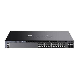 Przełącznik zarządzalny SG6428X Omada 24-Port Gigabit Stackable L3 Managed Switch with 4 10GE SFP+ Slots TP-LINK