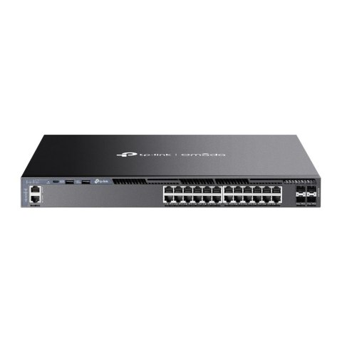 Przełącznik zarządzalny SG6428X Omada 24-Port Gigabit Stackable L3 Managed Switch with 4 10GE SFP+ Slots TP-LINK