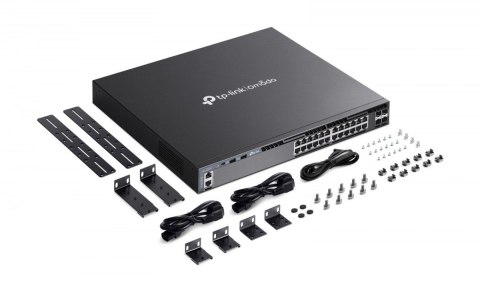 Przełącznik zarządzalny SG6428X Omada 24-Port Gigabit Stackable L3 Managed Switch with 4 10GE SFP+ Slots TP-LINK