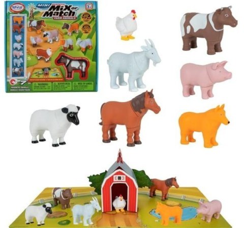 Zestaw Malblo Magnetic Mini Zwierzęta z gospodarstwa MALIK