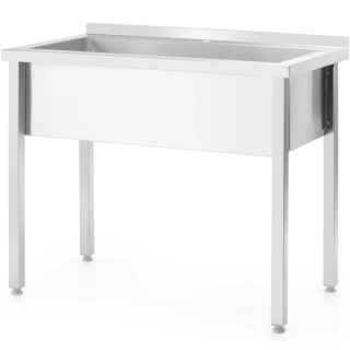 Basen zlew gastronomiczny jednokomorowy Budget Line STAL 800 x 600 x 850 cm - Hendi 811009 Hendi