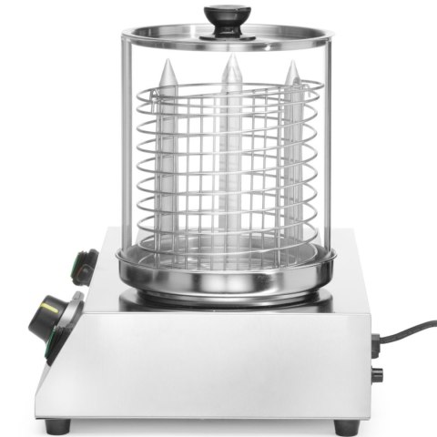 Podgrzewacz do hot-dogów bułek parówek 4 szpikulce 550 W Hendi