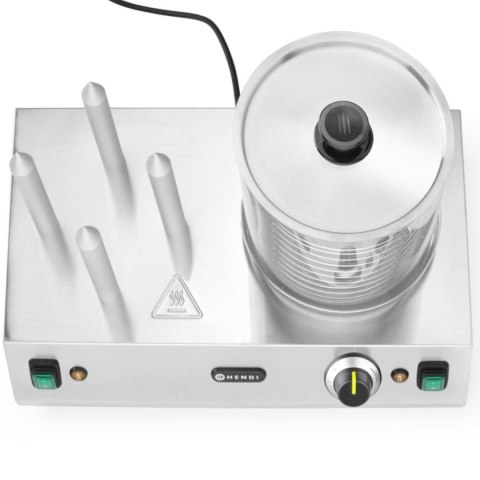 Podgrzewacz do hot-dogów bułek parówek 4 szpikulce 550 W Hendi