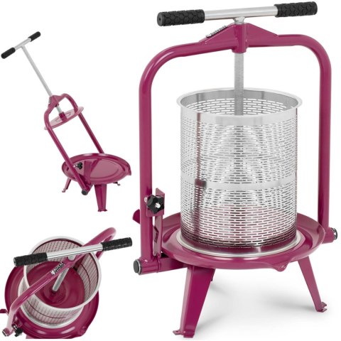 Prasa do wina soku wyciskarka ramowa ze stali nierdzewnej 14L Royal Catering