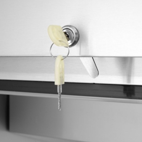 Szafa chłodnicza lodówka 1-drzwiowa 4 półki STAL GN 2/1 465 l 250 W ARKTIC