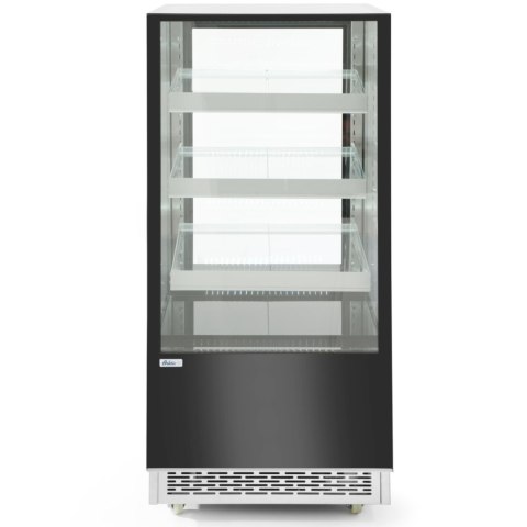 Witryna chłodnicza przeszklona ekspozycyjna 3 półki 300 l 480 W ARKTIC