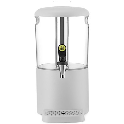 Dyspenser dozownik chłodzący do soków napojów UNIQ 4 l - biały Hendi