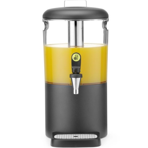 Dyspenser dozownik chłodzący do soków napojów UNIQ 4 l - czarny Hendi