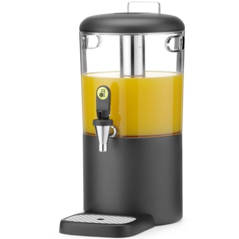 Dyspenser dozownik chłodzący do soków napojów UNIQ 4 l - czarny Hendi