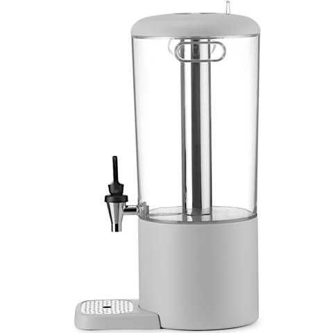 Dyspenser dozownik chłodzący do soków napojów UNIQ 8 l - biały Hendi