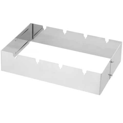 Nasadka na grilla do szaszłyków prostokątna Churrasco 530x350x117 mm Tramontina