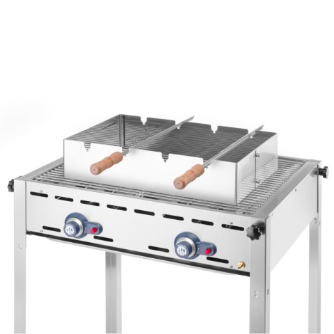 Nasadka na grilla do szaszłyków prostokątna Churrasco 530x350x117 mm Tramontina