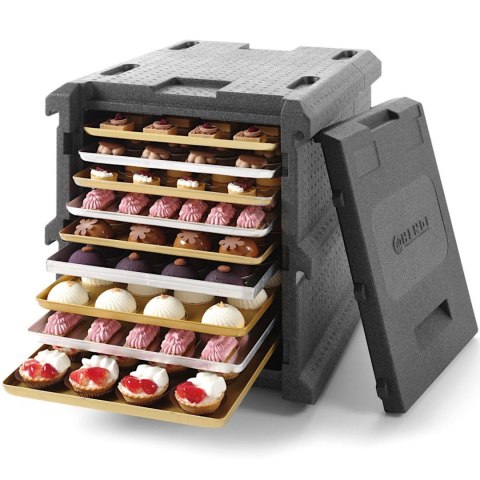 Pojemnik termoizolacyjny cateringowy Profi Line na 9 tac 600x400 mm 128 l Hendi