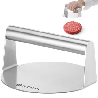 Prasa do formowania burgerów ręczna STAL śr. 160x78 mm Hendi