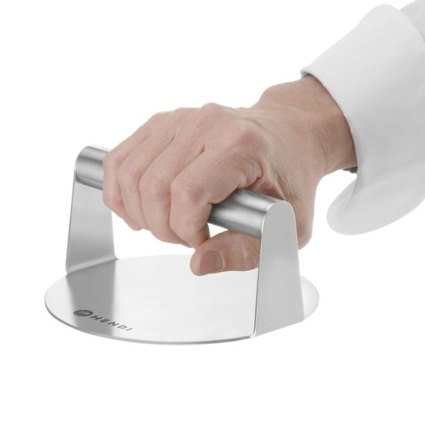 Prasa do formowania burgerów ręczna STAL śr. 160x78 mm Hendi