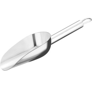 Szufelka barmańska do lodu stalowa z zawieszką 0.36 l Bar Up