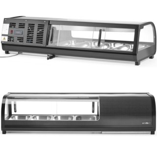 Witryna chłodnicza do sushi 4x GN 1/3 LED 0-12 C 190 W ARKTIC