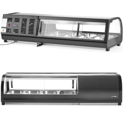 Witryna chłodnicza do sushi 4x GN 1/3 LED 0-12 C 190 W ARKTIC