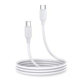 Kabel przewód USB-C - USB-C 480Mb/s 60W 1m biały