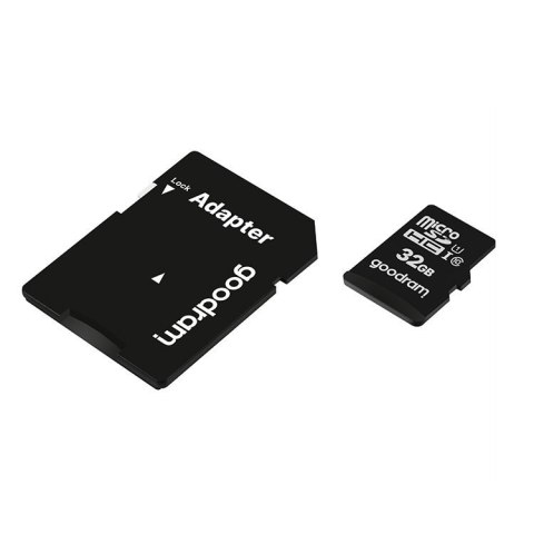 Karta pamięci Microcard 32GB micro SD HC UHS-I class 10 + adapter SD Goodram