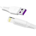 Przewód kabel do iPhone USB - Lightning 5A 2m biały DUDAO