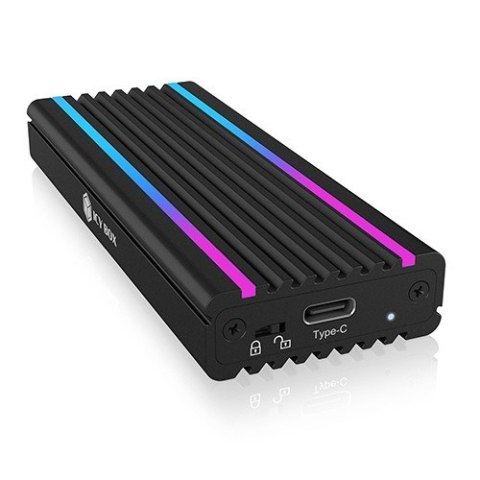 IB-1824ML-C31 Obudowa M.2 NVMe z oświetleniem RGB IcyBox