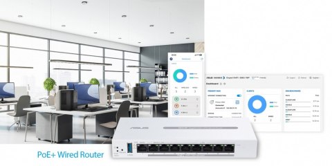 Router VPN EBG19 PoE+ 9-port Asus