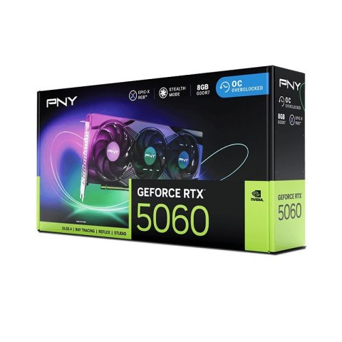 Karta graficzna GeForce RTX 5060 OC 8GB RGB VCG50608TFXXPB1-O PNY