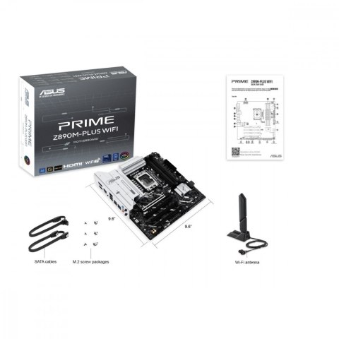 Płyta główna PRIME Z890M-PLUS WIFI S 1851 4DDR5 TB4/DP mATX /90MB1J80-M0EAY0 Asus