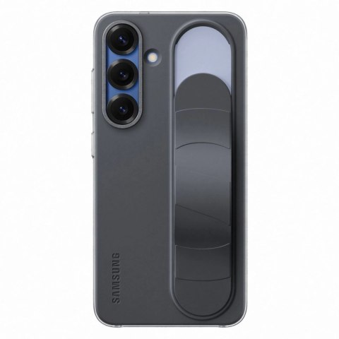 Etui silikonowe Samsung Standing Grip Case z uchwytem podstawką do Samsung Galaxy S25+ - czarne SAMSUNG