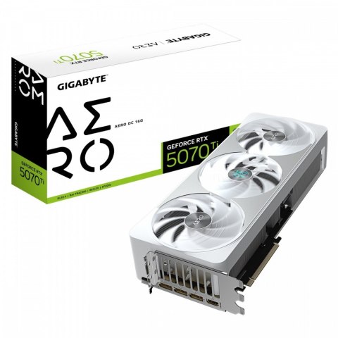 Karta graficzna GeForce RTX 5070 Ti AERO OC 16G 256BIT GDDR7 3DP/HDMI Gigabyte