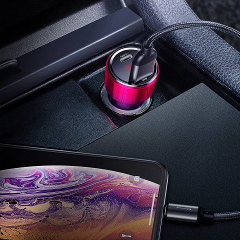 Ładowarka samochodowa Magic Series PPS QC 4.0+ QC3.0 45W 6A czarny BASEUS