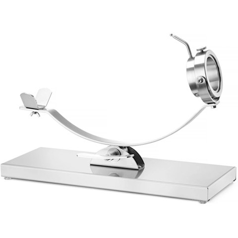 Stojak uchwyt do szynki dojrzewającej jamon serrano stalowy 595 x 215 x 300 mm Hendi