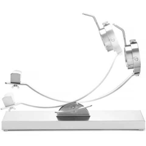 Stojak uchwyt do szynki dojrzewającej jamon serrano stalowy 595 x 215 x 300 mm Hendi